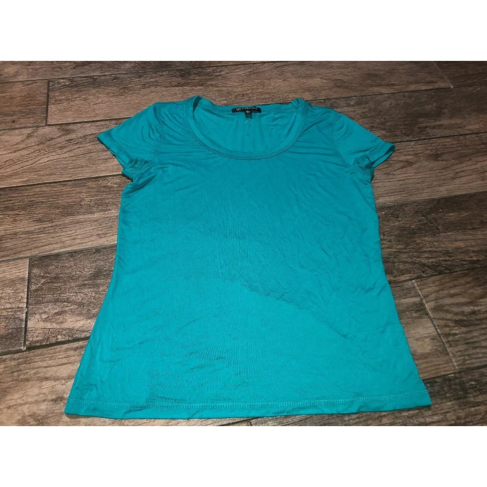 NWOT VERSONA‎ SHIRT SIZE XL BRIGHT BLUE SHORT SLEEVE
